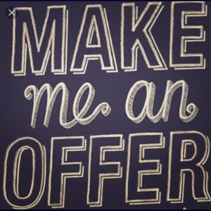 Reasonable Offers Welcome